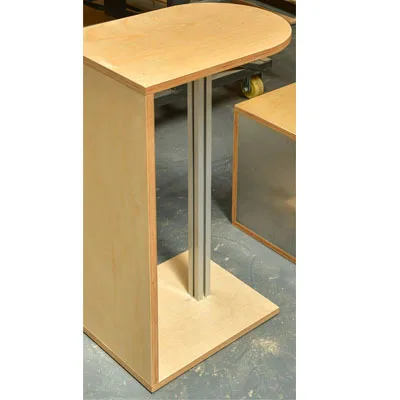 Скандинавская простая алюминиевая мебель, березовая океанская доска, журнальный столик типа C, журнальный столик, столик