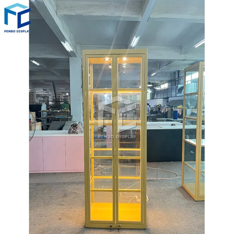 

2025customized.Luxury Shop Mall Showroom Latest Combined Watches And Jewelry Cases Kiosk Watch Display Cabinet Jewelry Display S