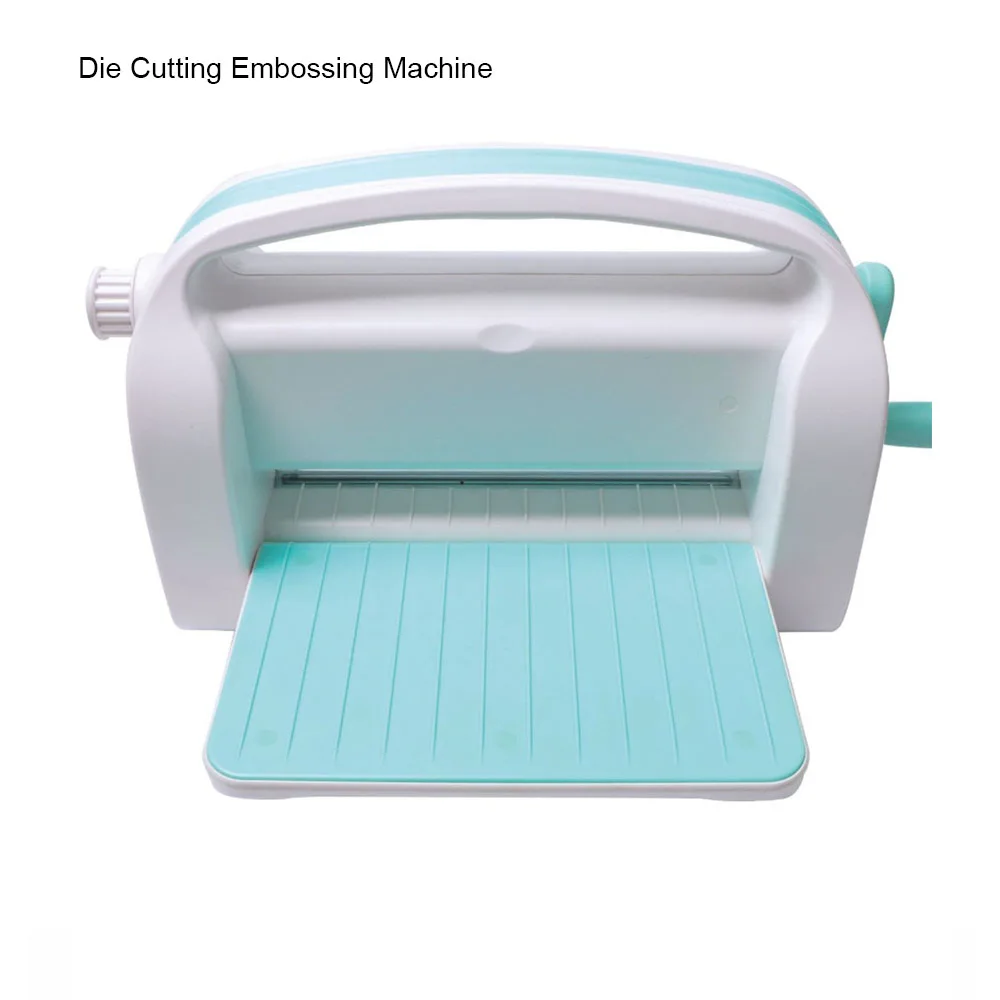 Hand cranked foldable embossing machine DIY handmade greeting card making carbon steel knife mold embossing paper art machine