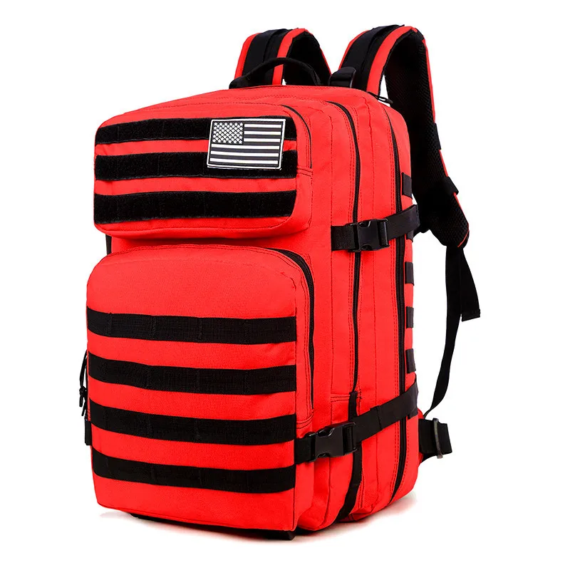 

RESCUE TACTICAL BACKPACK MEDICAL EMERGENCY BAG RED