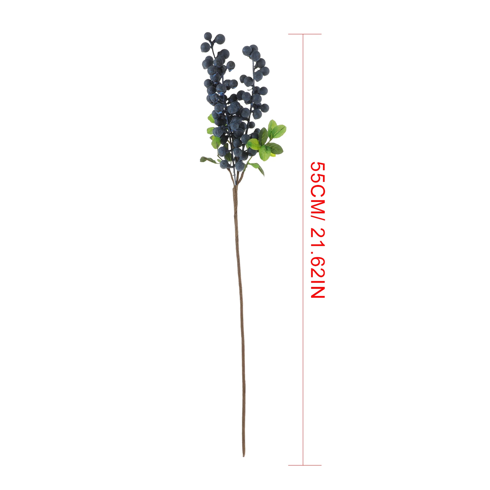 

2 Pcs Berry Simulation Blueberry Decoration Baby Blueberries Wedding Table Decorations Foam Stems