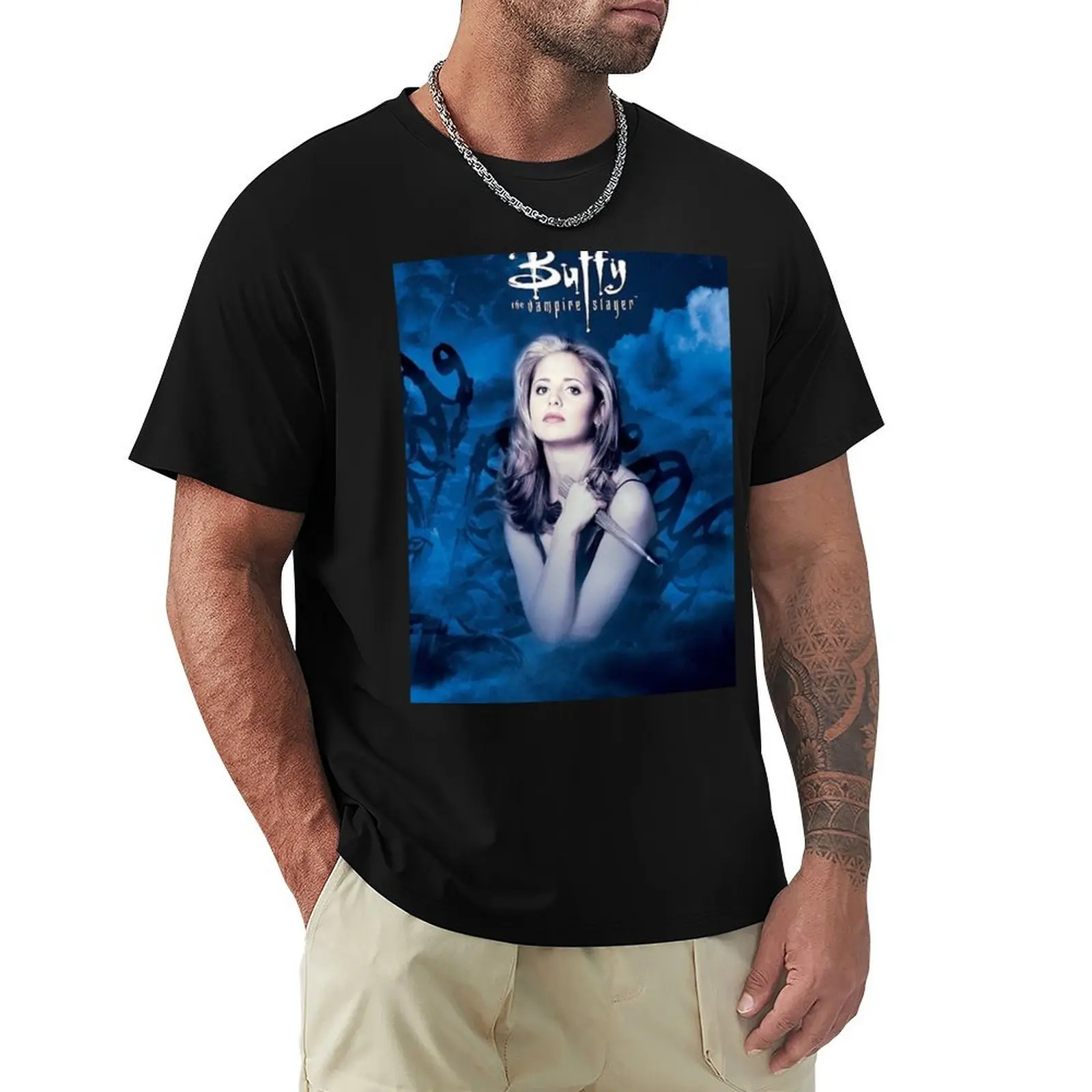 Buffy Merchandise T-Shirt Street Art Print Tee Shirt