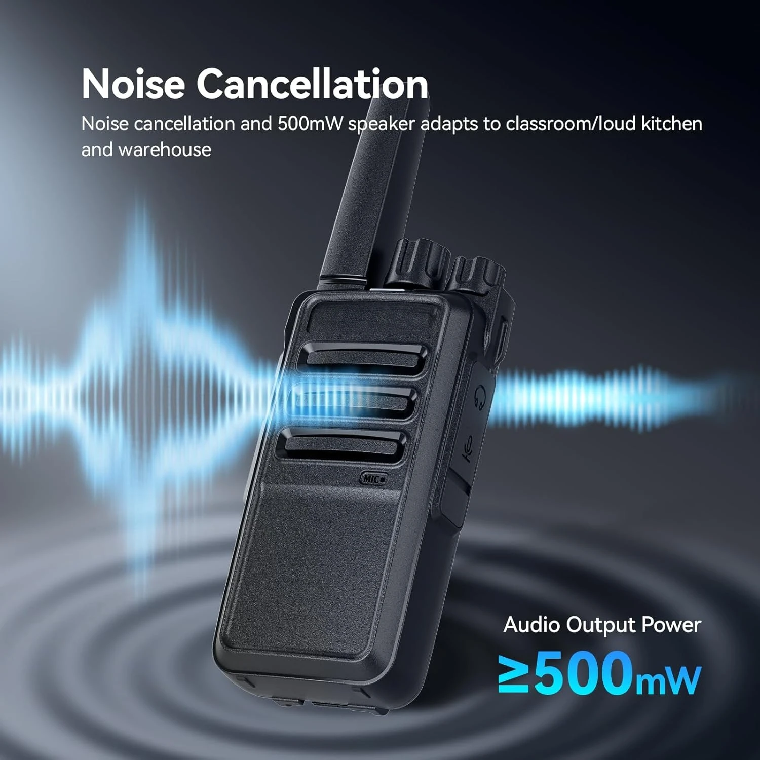 RT68 Walkie Talkies with Earpiece, Portable FRS Two-Way Radios Rechargeable, with 6 Way Multi Unit Charger, Hands Free,Hot Sale