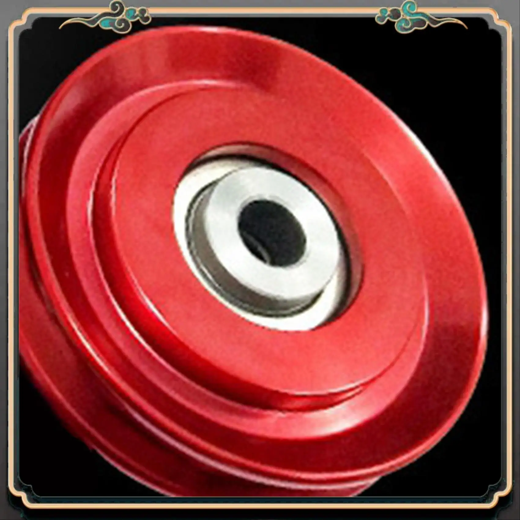 

Premium 4Pcs 73Mm Universal Aluminum Lift Heavy Load Bearing Pulley Wheel Cable Fitness Gym Equipment