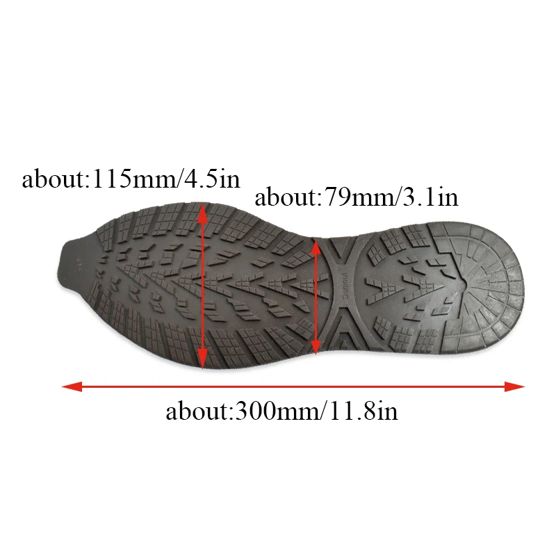 Rubber Shoe Soles DIY Replacement Outsoles Insoles Anti Slip Foot Pads Full Sole Protector Sneaker Repair Shoes Sticker Pad