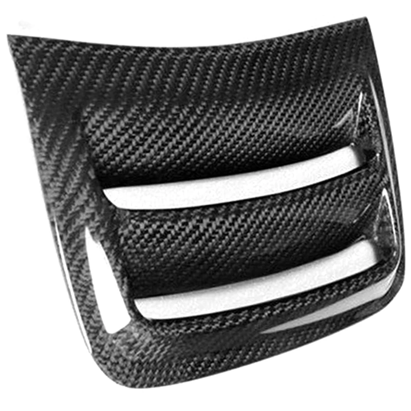 Car Carbon Fiber Air Vent Duct Cover Side Air Insert Vent Cover Trim Cover Vent Sticker For W204 C63 For Amg 08-11