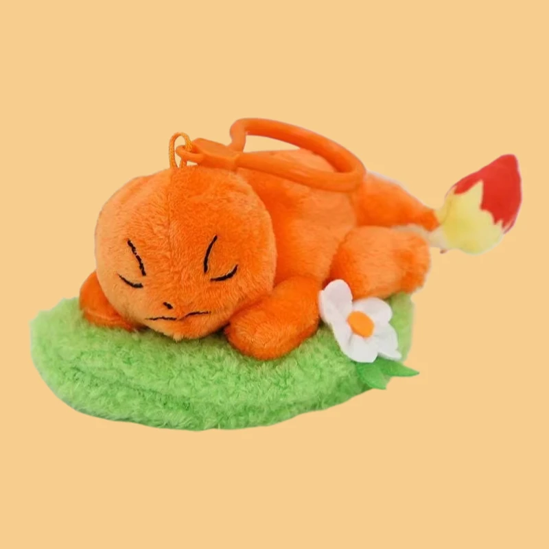 

Pokemon Anime Plush Toy Pikachu Bulbasaur Snorlax Charmander Squirtle Stuffed Bag Pendant Keychain Accessories Birthday Gifts