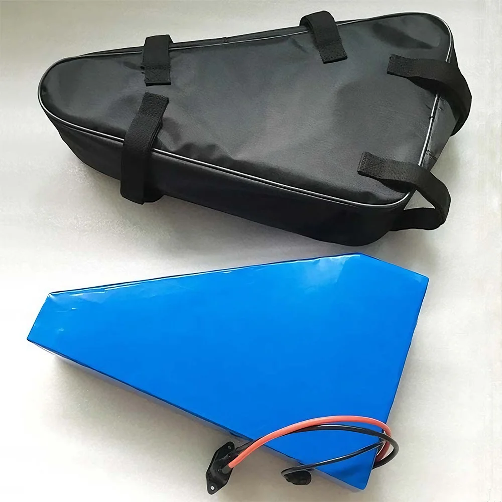 

High quality 36V 48V 20AH 40AH 18650 triangular lithium battery with built-in 80A BMS - suitable for 250W-3000W devices+charger
