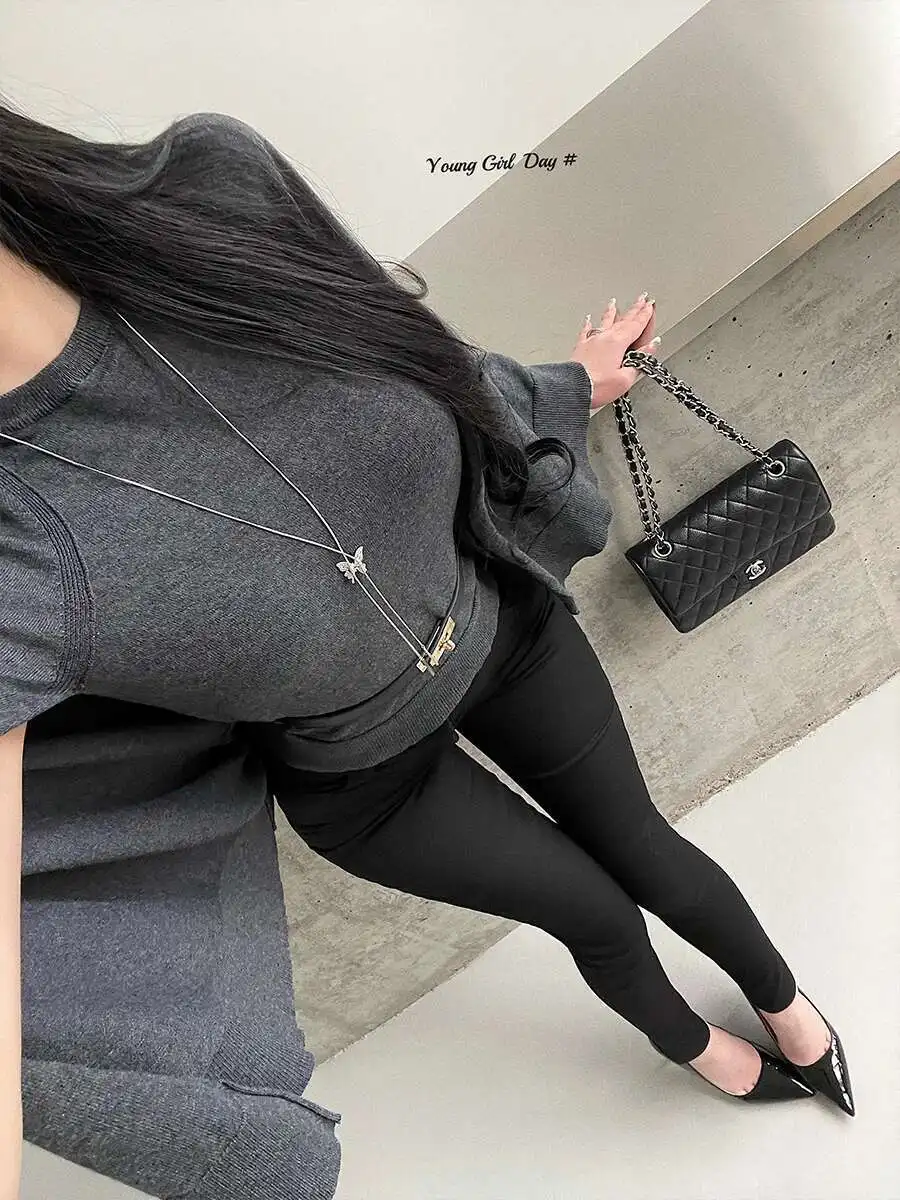 Korean Style Temperament Pure Desire Knitted Shawl Cape Top With Belt Loose Fashion Women Sweater Sweet Women Tops 2025 2QU5