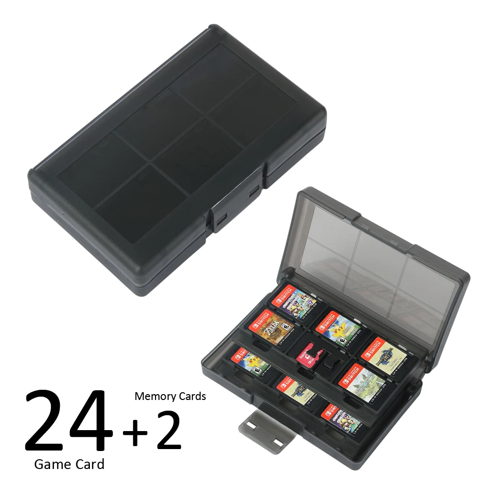 4/8/12/24 Solts Game Cards Momory TF Micro SD Card Storage Box Saving Protector Cover Case For Nintendo Switch OLED Lite