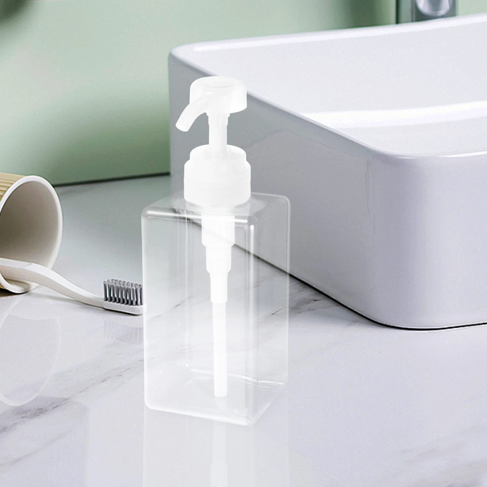 

3pcs Refillable Portable Lotion Bottle Dispenser Pump Soap Container For Bathroom Travel Shampoo Body Wash Reusable Plastic