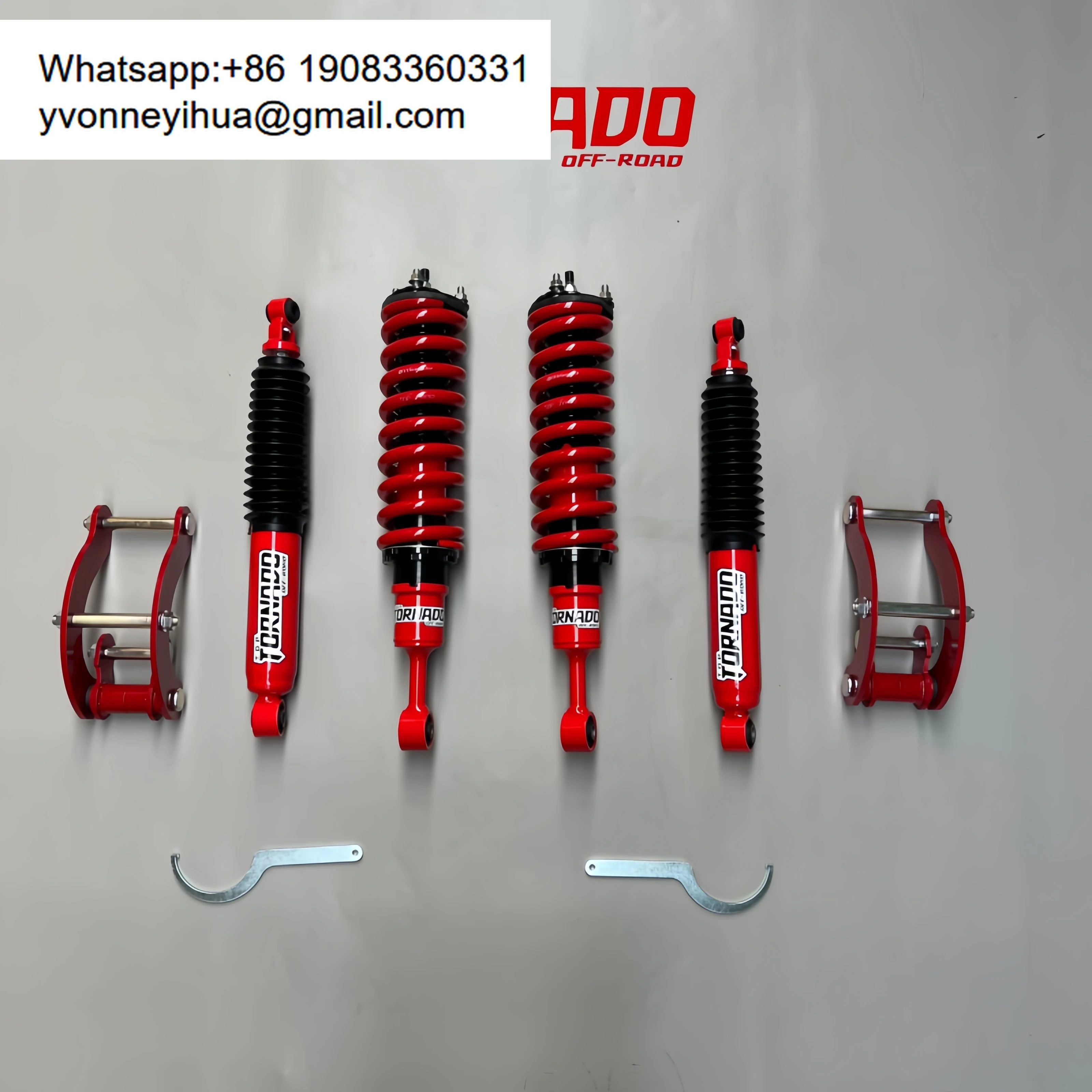 2-inch Heavy-duty Off-road Suspension Lift Kit PRO FOR JAC T6/T8, Large Barrel Shock Absorber Off-road Suspension Lift Kit.