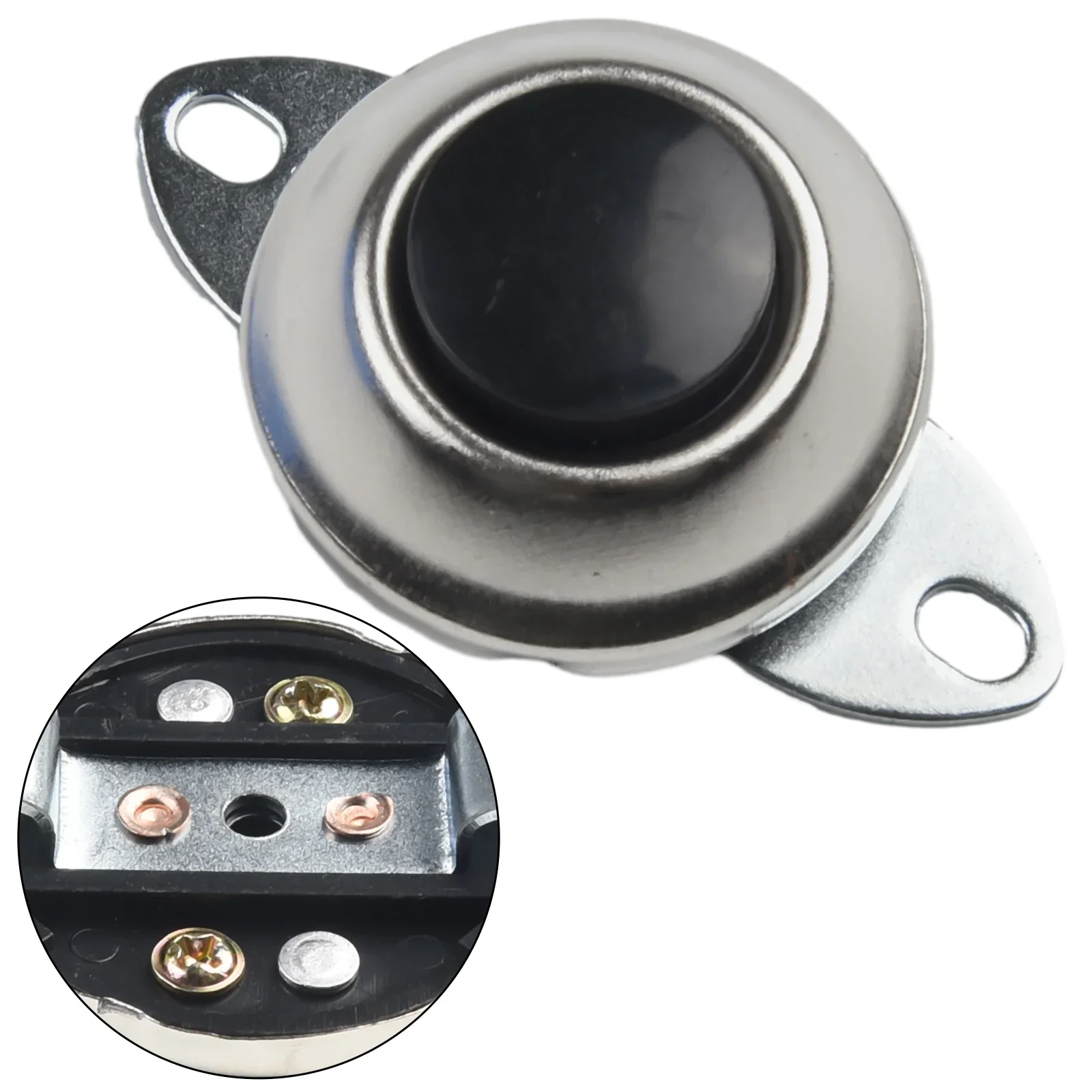 

Parts Switch Button 12V 50 MOhm Max Accessories Engine Horn Hot Sale Switch Useful Waterproof ABS Plastic + Metal