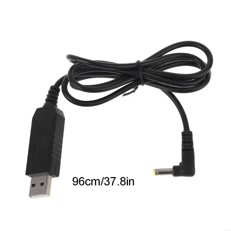 Y4ue USB 5V Paso hasta 12V 4.0x1.7 mm Cable alimentación para Dot 3rd Router