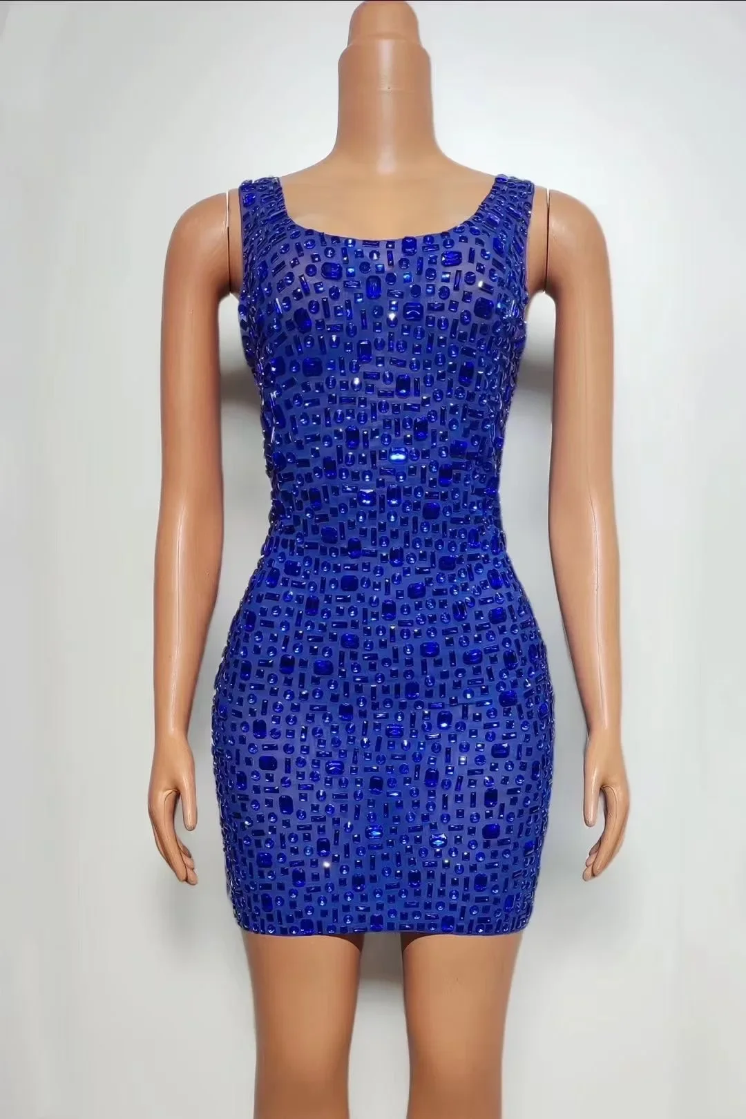 Vestido de cumpleaños de lujo con diamantes, vestido Sexy para discoteca, actuación en discoteca, ropa de escenario personalizada, vestidos elegantes para fiesta de noche y graduación