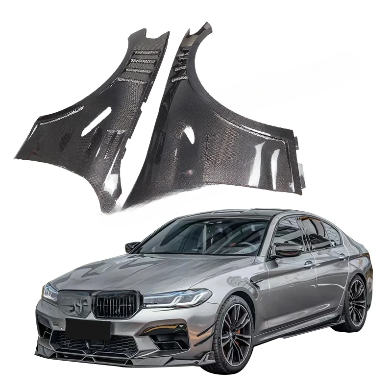 

Real Carbon Fiber Front Side 5-Series F90 M5, Carbon Fiber Vent Upgrade Kit