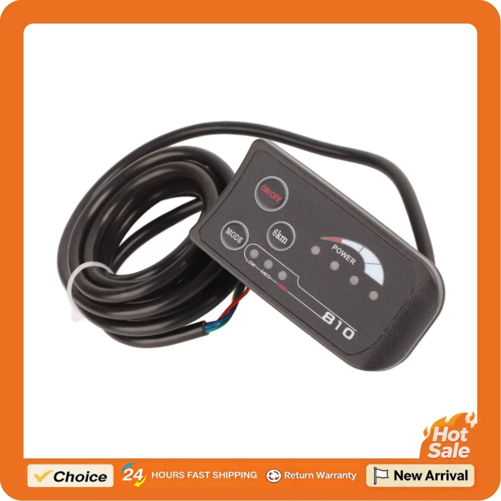 Elektrische Fahrrad 810 LED Display Instrument Controller Mit 5-Draht Kabel LCD Display Panel Control Panel Controller Zubehör