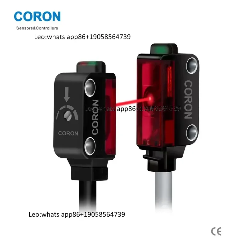 GL1-T10 Micro Sensor Through-beam IP67 NPN Output High Precision Inspection