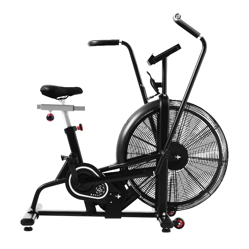 Kommerzielles Fan Heimtrainer aufrecht Airbike Indoor Cycling stationäres Fahrrad Fitness geräte Übung Airbike