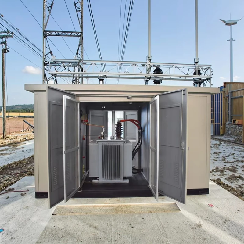 Three Phase Oil Immersed Transformer 6 10 25kV 100 125 200 400kVA Power Price Transformador