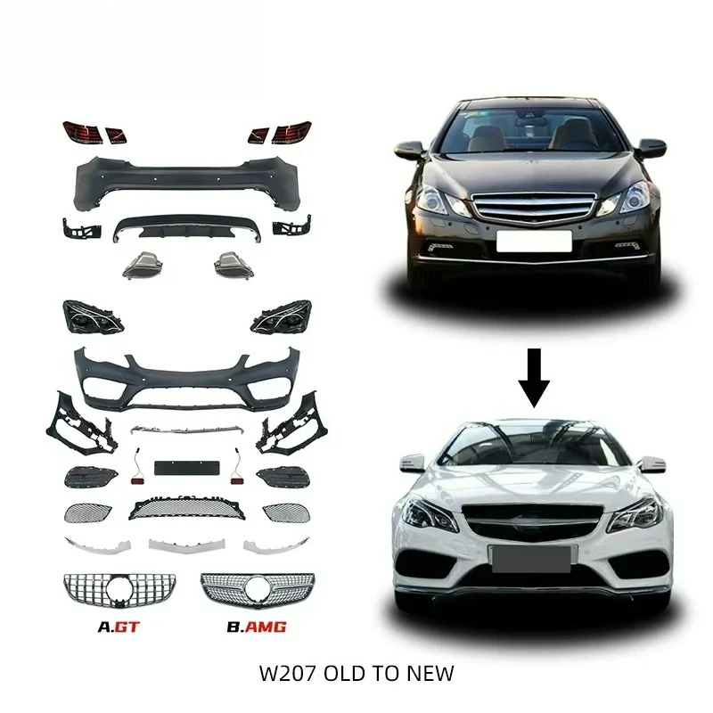 

Durable-Quality ForMercedesBenz W207 Sports Car Sporty Style Carbon Fiber Body Kit 2009-2013