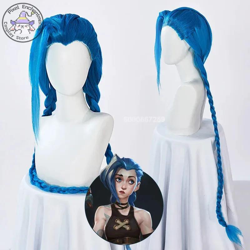 LOL Jinx Косплей Костюм Аниме LOL Arcane Jinx Косплей Униформа Одежда Хэллоуин Карнавальный Костюм На Заказ Хэллоуин Cos Comic-Con