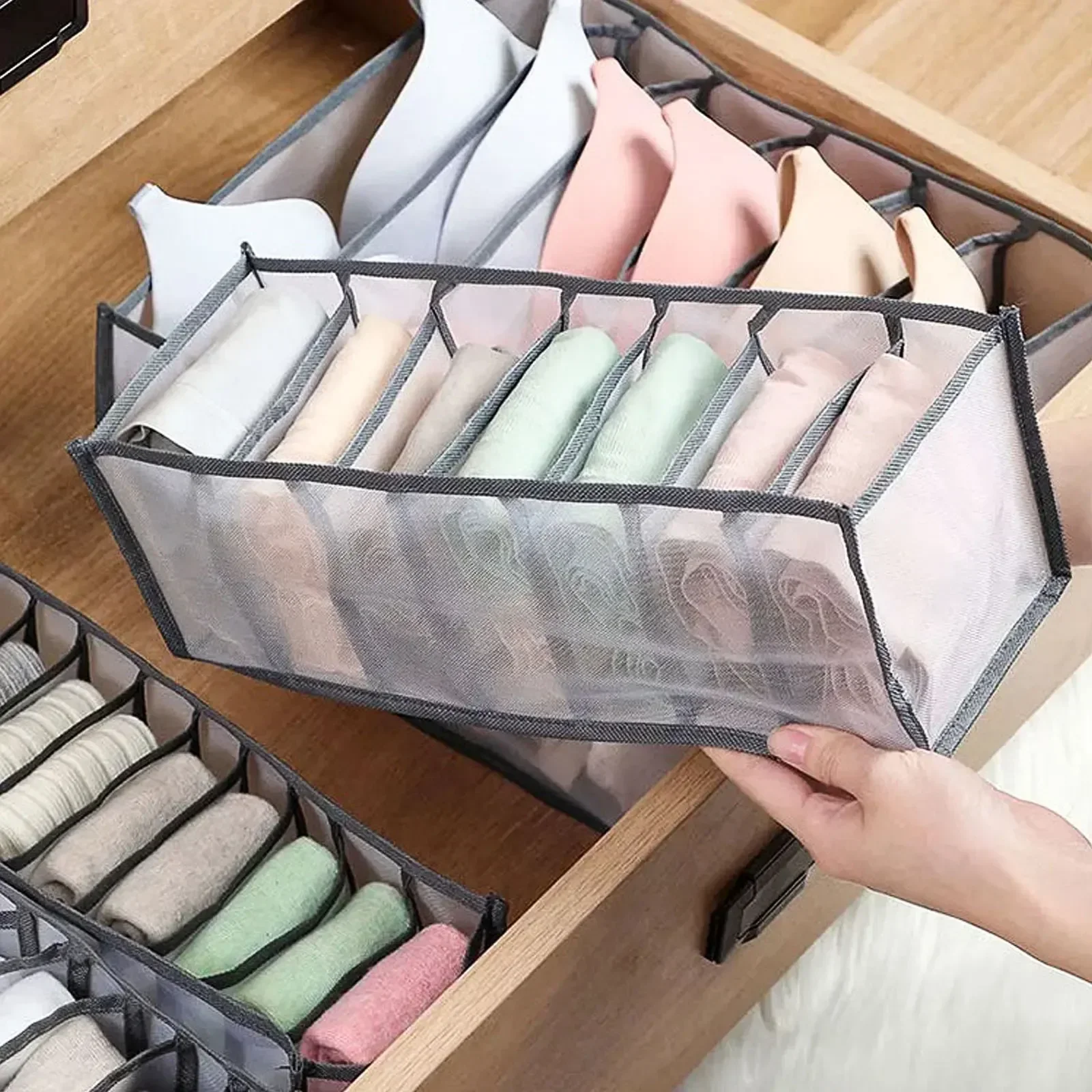 

Underwear Organizer Socks Storage Box Cabinet Drawer Organizer For Clothes Ties Wardrobe Clothes Organizer Cabinet Separator