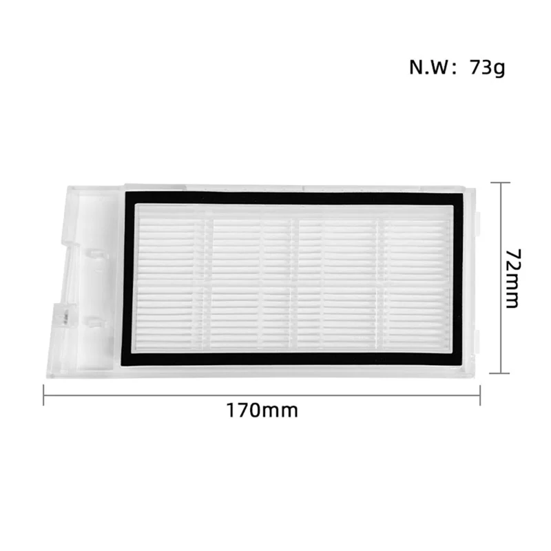 For Roidmi Eve Plus SDJ01RM Robot Vacuum Cleaner Spare Parts Accessories Main Side Brush Hepa Filter Mop Cloth Dust Bag