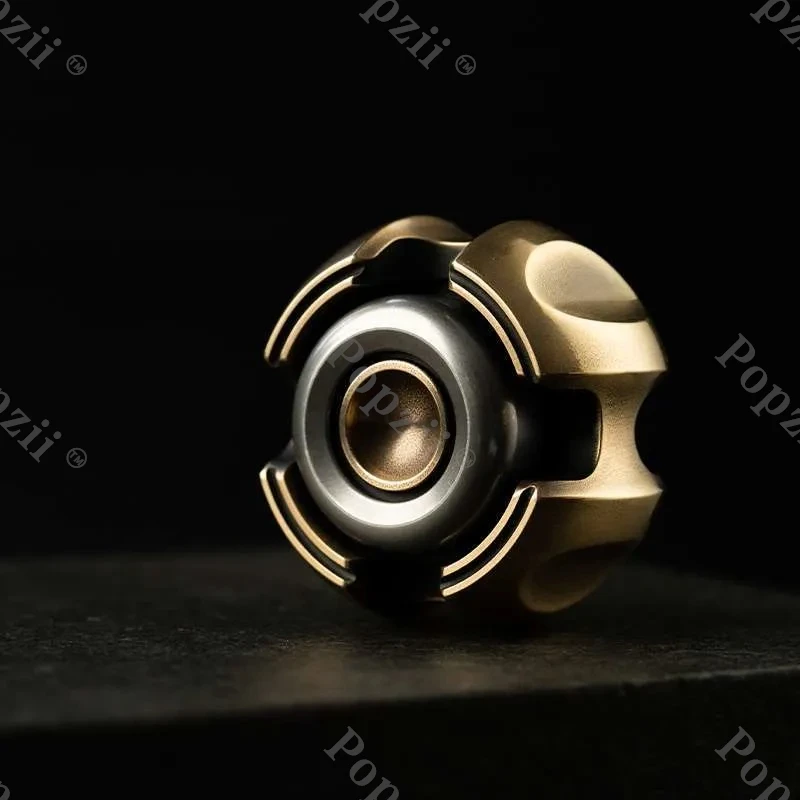 ลูกบอลหมุน LAUTIE NoizC Nano Fidget Spinner ของเล่นคลายเครียดสำหรับผู้ใหญ่ รุ่น Noiz Series EDC ของตกแต่งโต๊ะทำงาน บรรเทาความเครียดในออฟฟิศ