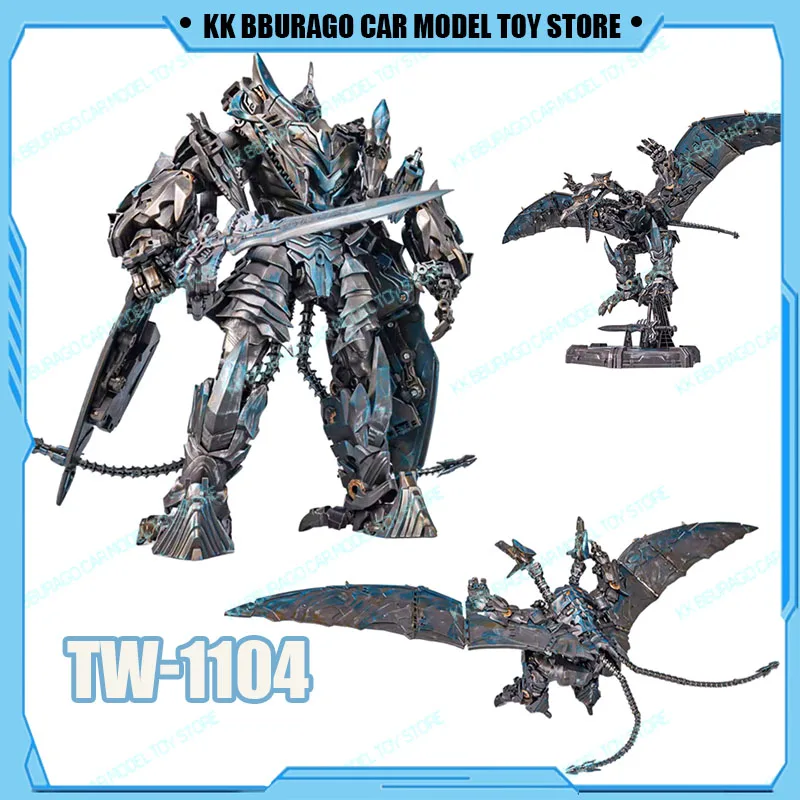 

BaiWei Transformation TW1104 Action Figures Strafe Swoop Alloy Edition Movie 4 TW-1104 Figurines Dinobot Dinosaur Birthday Gift