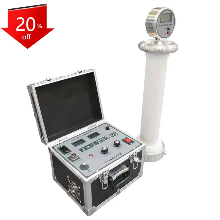 Huazheng Electric Measuring Equipment HVDC Hipot Tester / 120kv 5ma DC High Voltage Generator