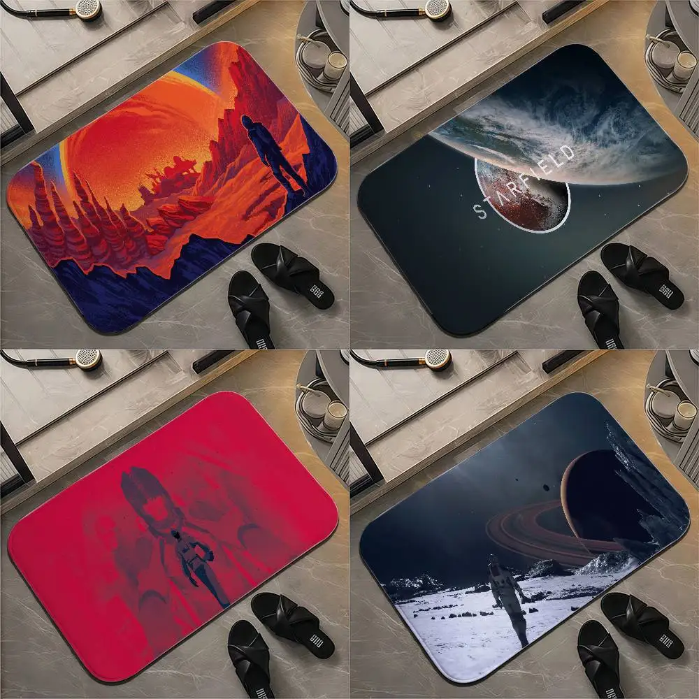 

Starfield Floor Mat Printed Large Carpets Room And Bedroom Carpets Bathroom Anti Slip Door MATS Small Carpets