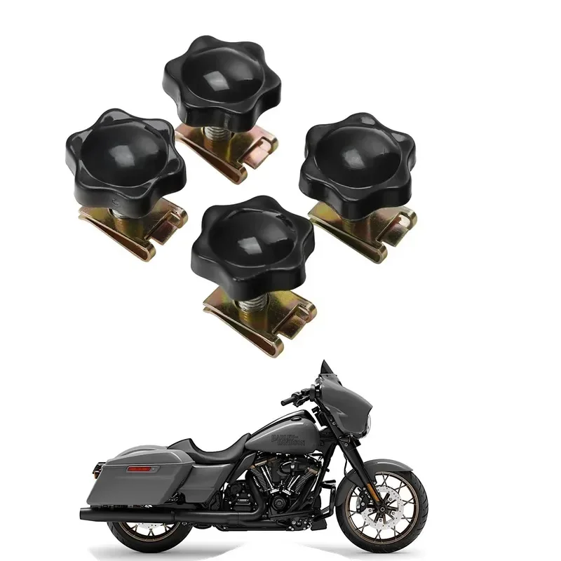 

Для Harley Touring Road King Street Electra Glide аксессуары для мотоциклов, монтажный комплект для седельной сумки, защита от кражи