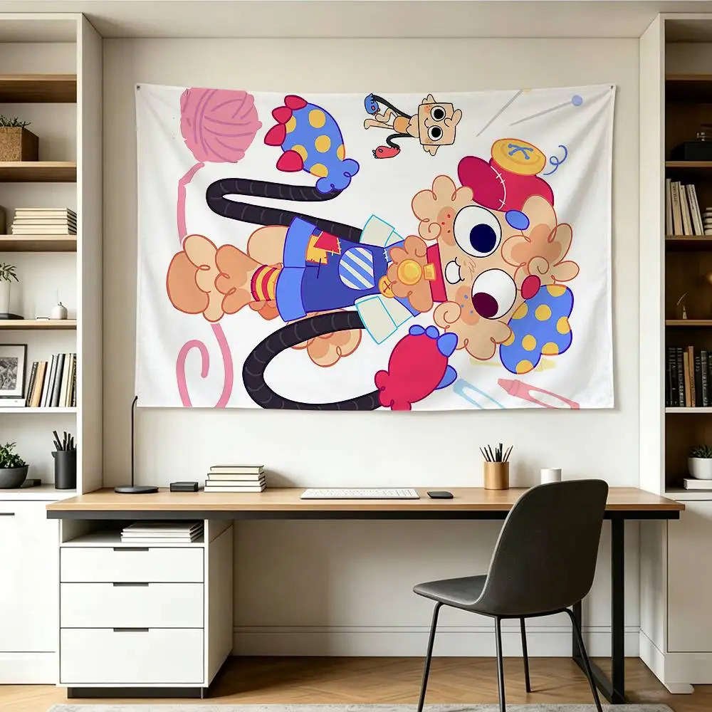 D-Dandys World Goob Flags Wall Hanging Background Art Banner for Bedroom Home Outdoor Decor