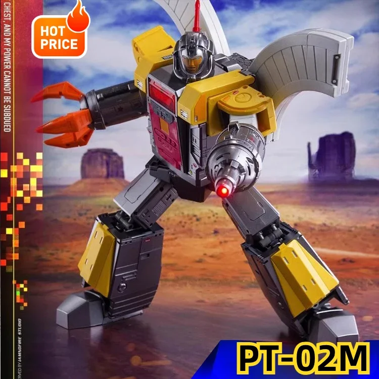 

В наличии МОДЕЛЬ PANGU Transformation PT-02M PT02M MIGHTY MIRACLE God Scale Down 26 см Defensive Fortress Base Фигурка Игрушка