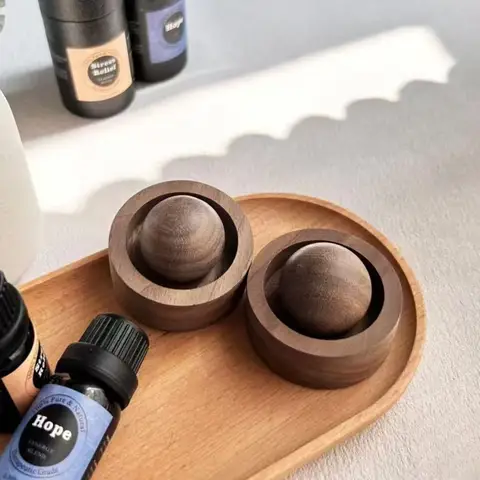 1pc 에센셜 오일 디퓨저 나무 너도밤 나무 친환경 Fireless 아로마 아로마 테라피 향기 확산 홈 오피스 장식 공예품