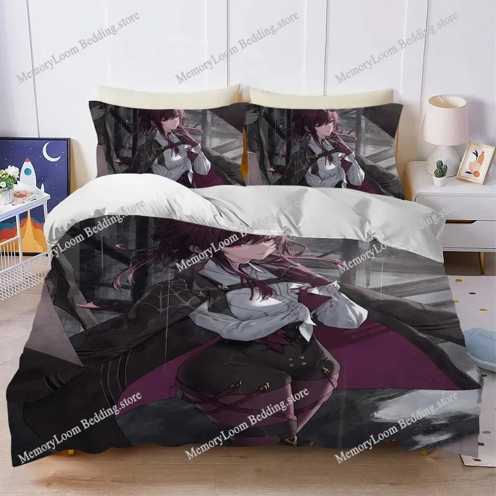 

Honkai Star Rail Kafka Duvet Cover Set Home Style Bedding Soft Laundry Cotton Bed Student Dormitory Gift Home Textileextile741