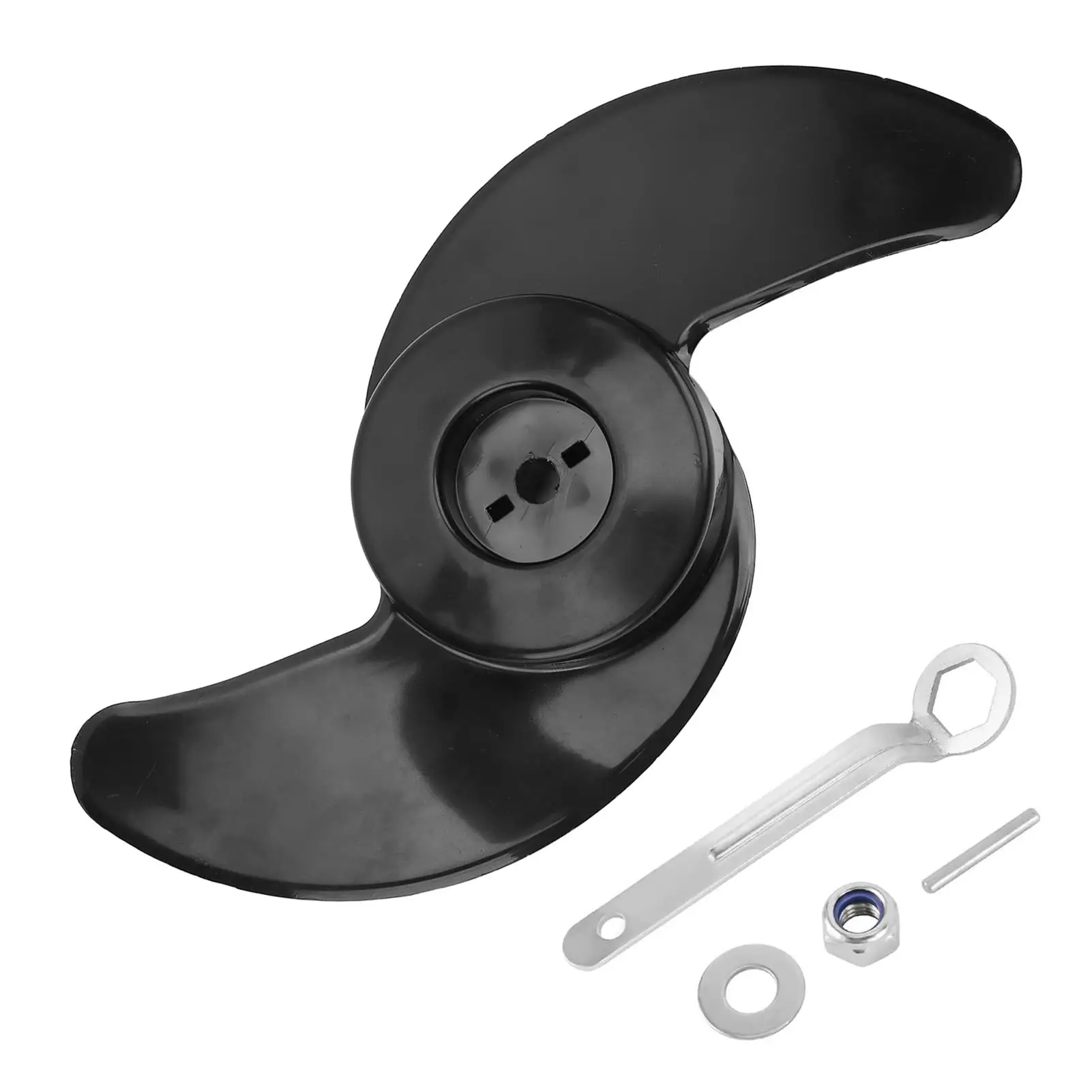 

Outboard Propeller Boat Engine Propeller Electric Trolling Motor Parts 2 Blades Durable for 50lb 60lb 68lb 88lb 12V 24V Motors