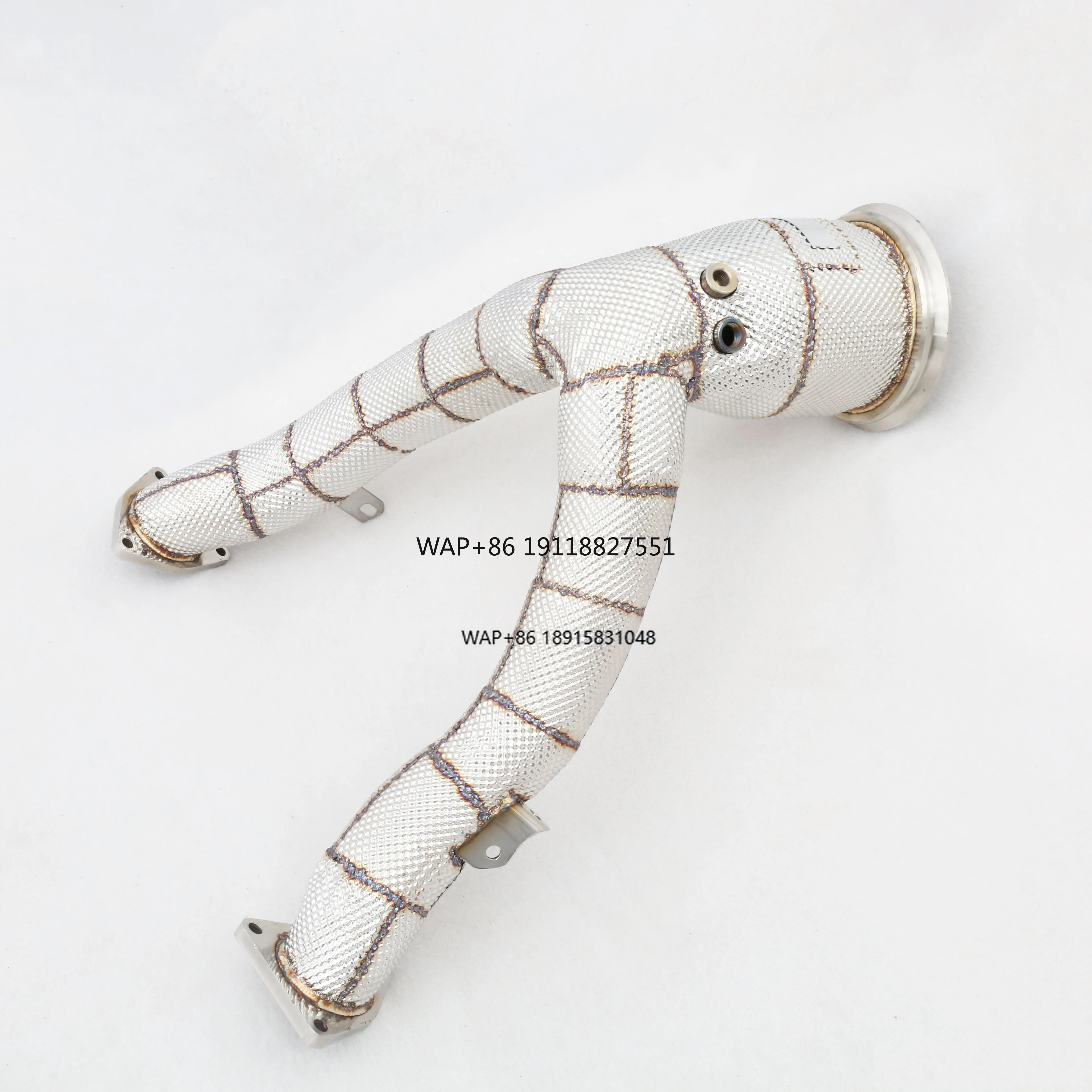 

Mirror Polished 1.5mm Thickness Downpipe for S 304 Stainless Steel Exhaust Pipes