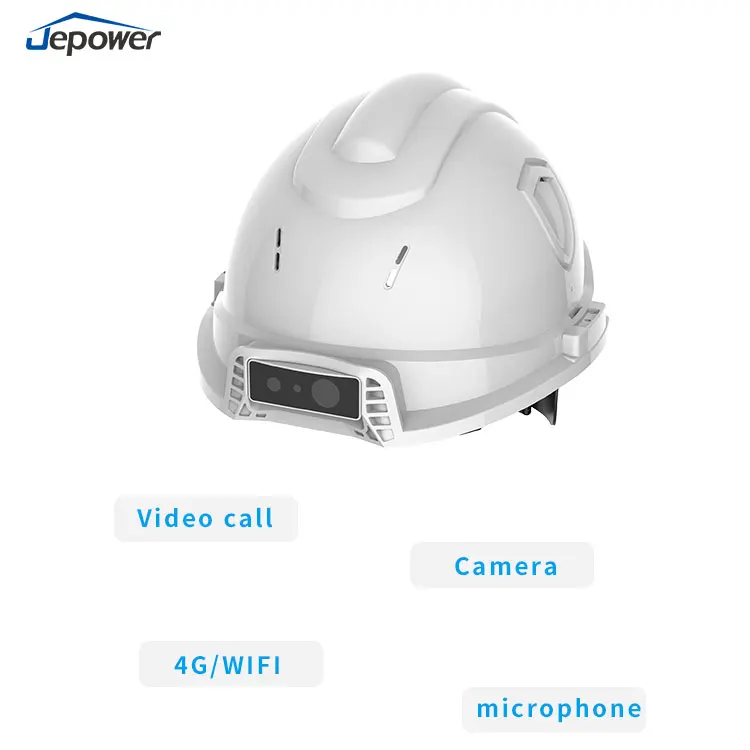 OEM&IDM Smart Hard Hats Work Construction Industrial Camera 5G GSM Live Video View Mining GPS Forestry Electrical Safety Helmet