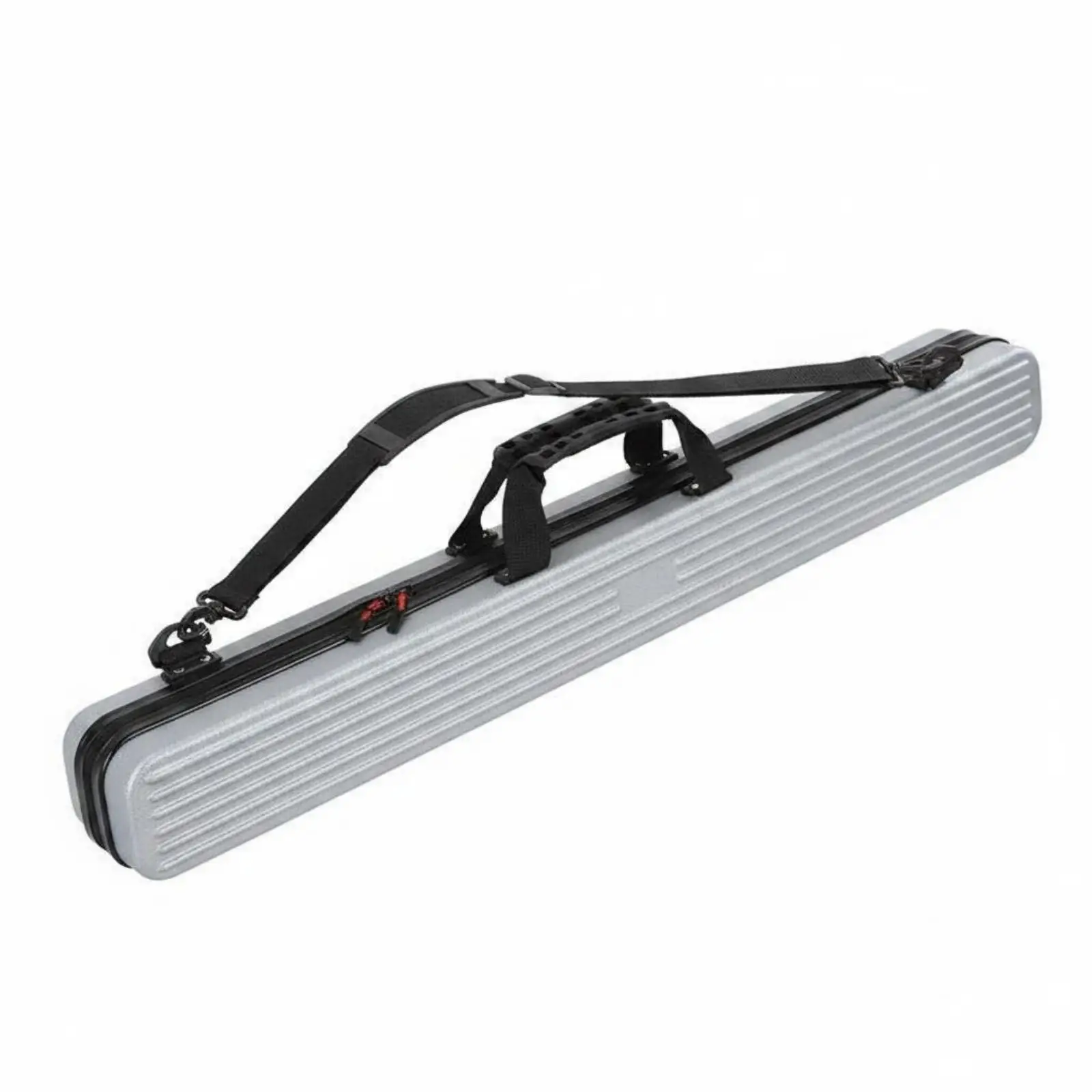 Hard Pool Cue Case Titanium Style Rebound Cotton Lining Shoulder Carry for Billiards Club Use