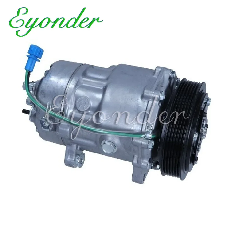 

AC Compressor for VW Transporter IV LT II 699661 7D0820805C 700850805H 700820805H 8FK351127931 SANDEN SD7V16 1246 1244 1207