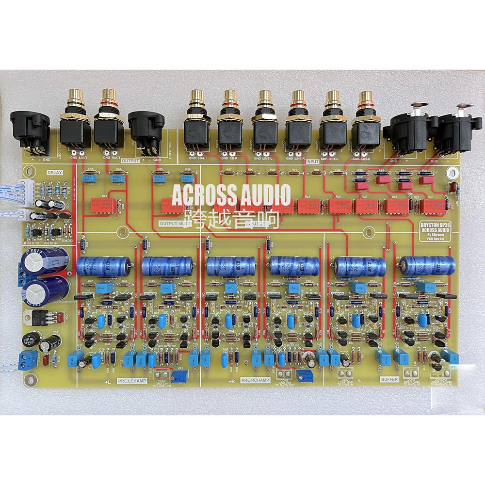 Nvarcher Fully balanced preamp board Bystronic BP26  circuit PCB 