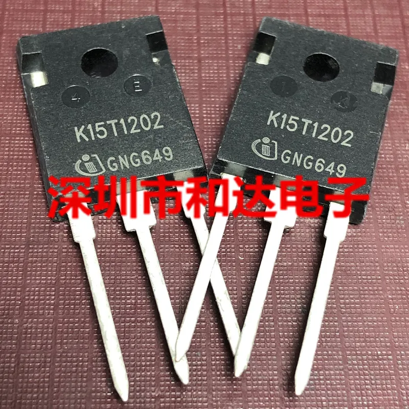 10PCS/Lot IKW15N120T2 K15T1202  MOS TO-247 1200V 30A  Really Stock Original Best Quality Guarantee Fast Shipping