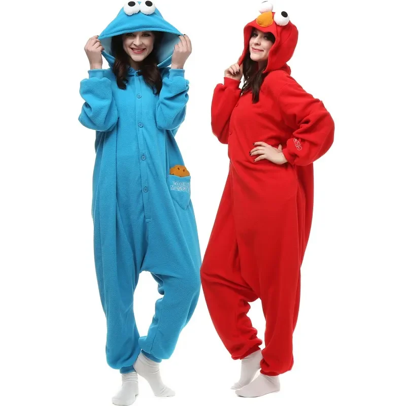 Onesies monstro anime para mulheres, Moonelf, Kigurumi, pijama adulto, desenho animado animal, Homewear, Cosplay Halloween, fantasia de festa