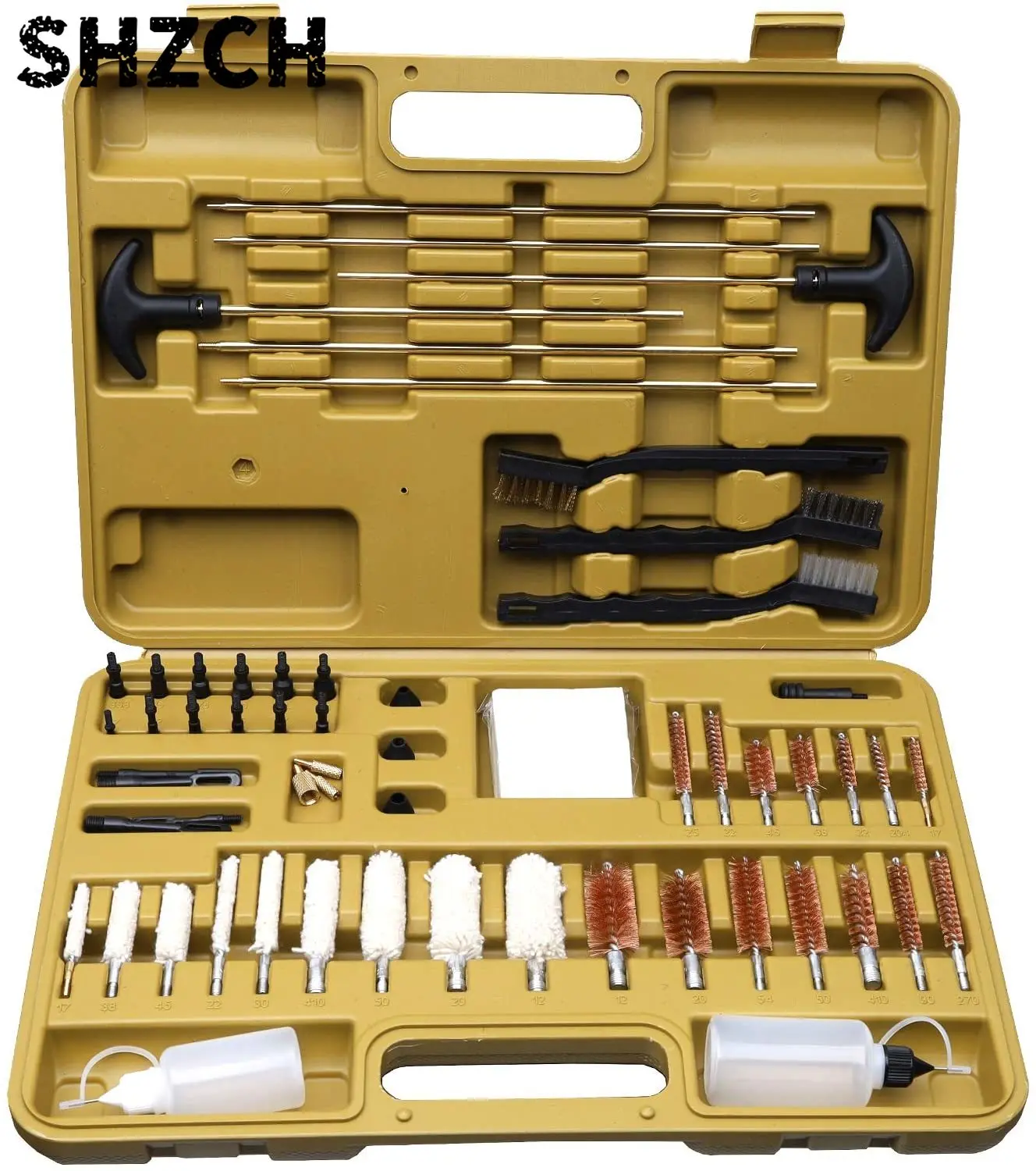 Oem Bronze Bore Brush and Brass Tactical Hunting Jag  Quick Cleaning Supplies Universal Gun Cleaning Kit