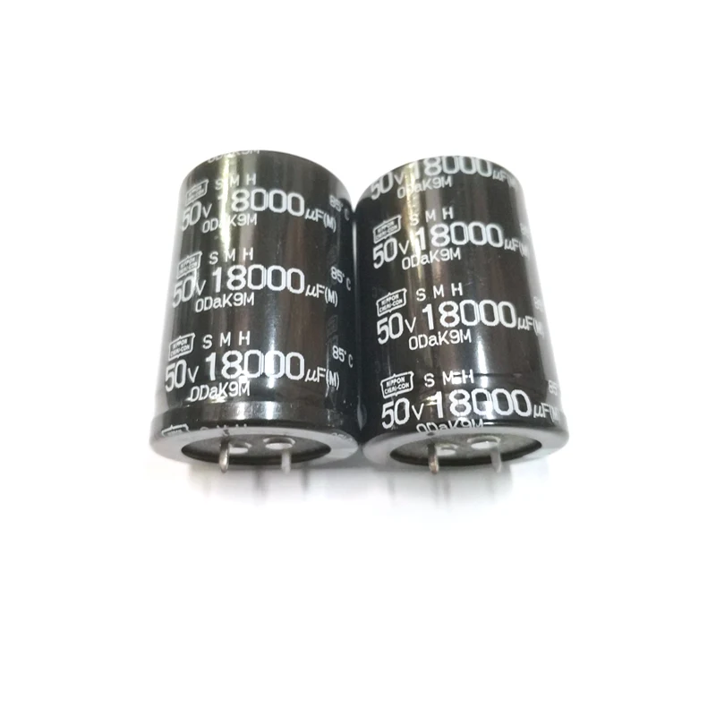 

2PCS SMH-50V18000UF 35X50 Original NIPPON CHEMI-CON Aluminum Electrolytic Capacitors High Frequency Low ESR