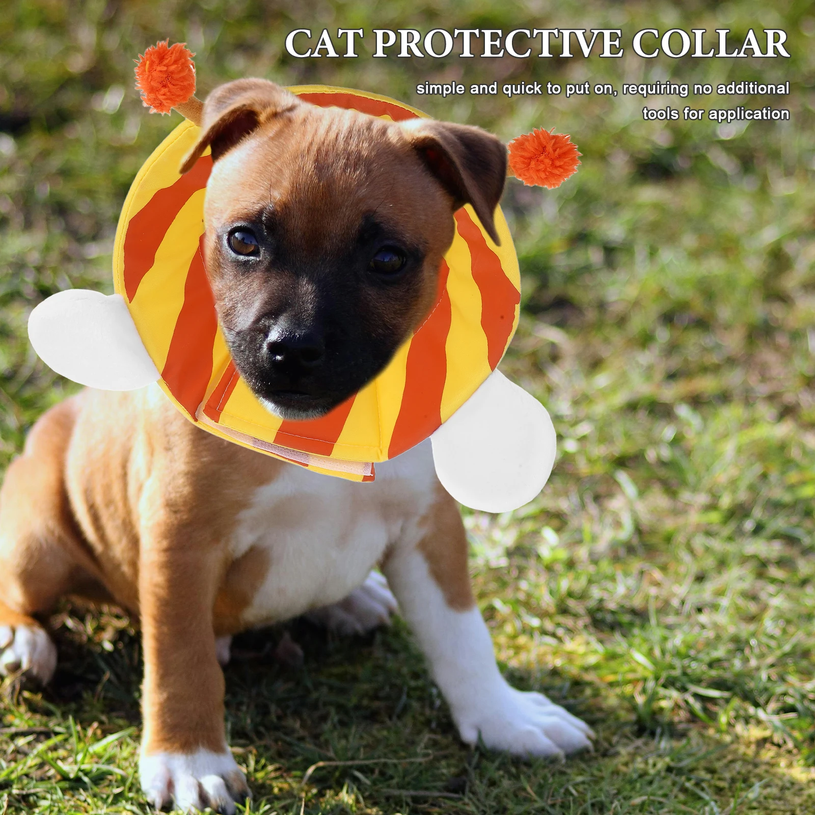 

Adjustable Elizabethan For Dogs Cats Soft Comfortable Pet Recovery Protection Durable Easy Use Dog Accessories Collars For Cats