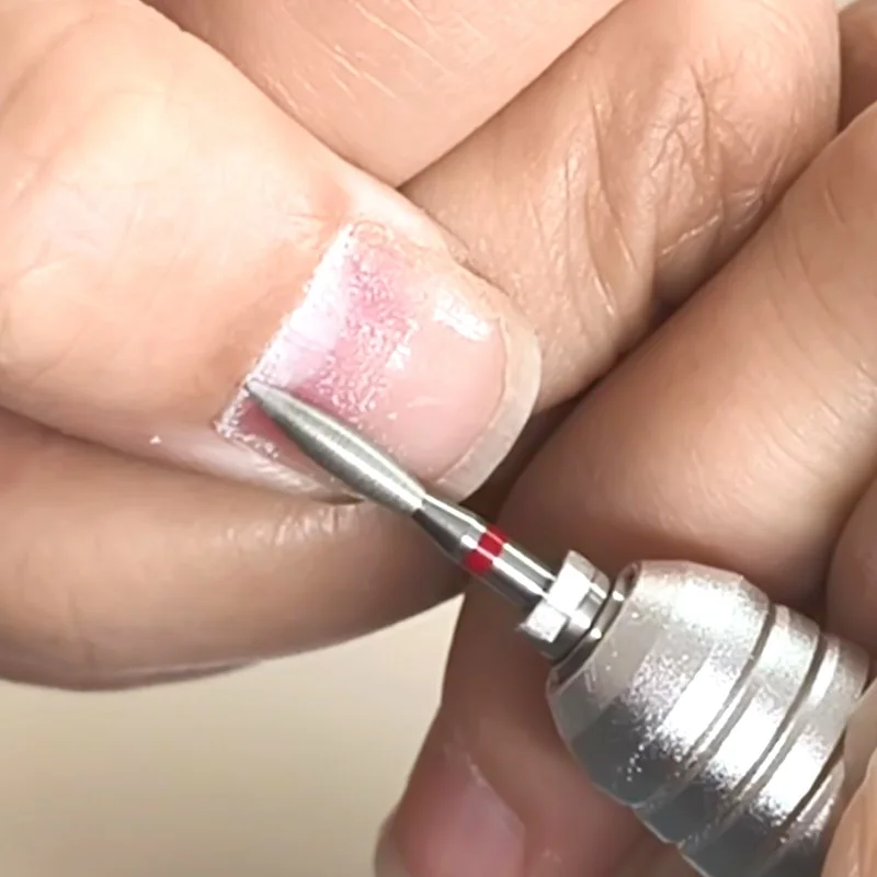 MagiBling Diamond Nail Drill Bits for Efile Buffer Manicure Left Right Rotary Cuticle Nail Corner Polish DIY Nails Tools 3/32"