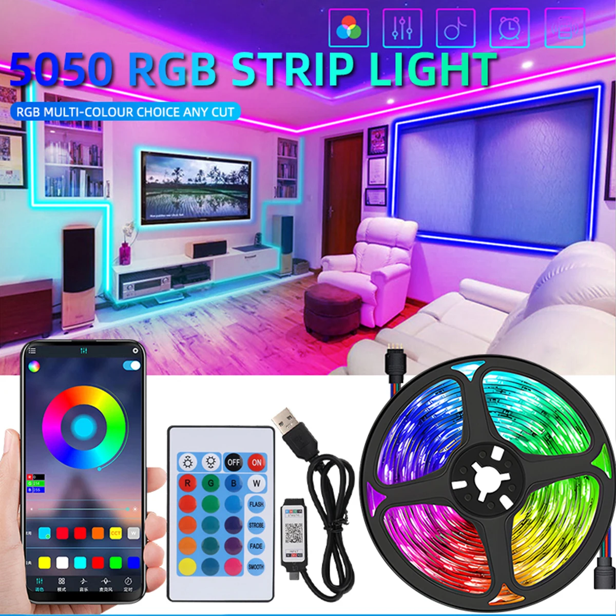 fita-de-led-inteligente-5m-smd-5050-com-controle-remoto-usb-e-app-fita-flexivel-de-diodo-para-iluminacao-traseira-de-tv-decoracao-para-sala-de-jogos-e-casa